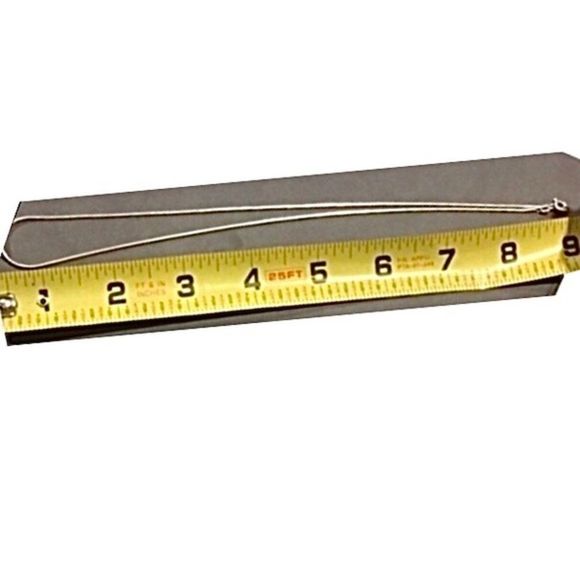 Black Onyx Cabochon Teardrop and Sterling Silver Filigree Overlay Necklace - Picture 5 of 10